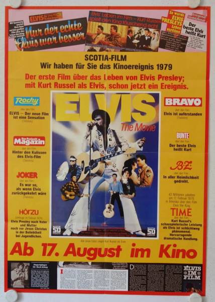Elvis The Movie original release german movie poster
